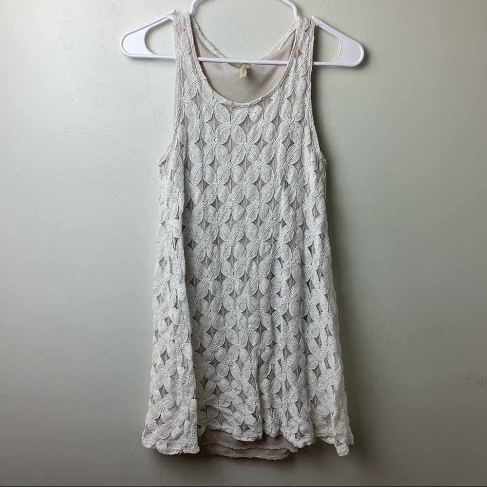 Jessie & J lace White Dress